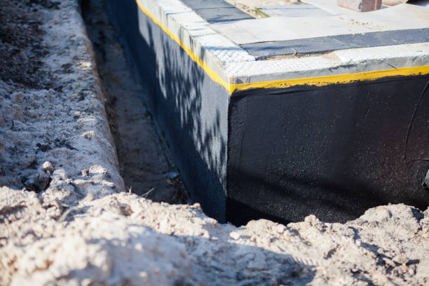 Professional Interior Drainage System technician working in Wayland, MI